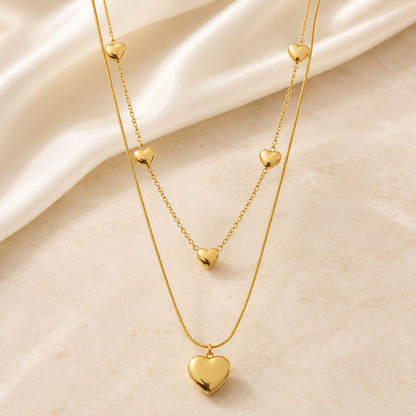 Golden Heart Necklace