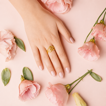 Double Layer Resizable Ring