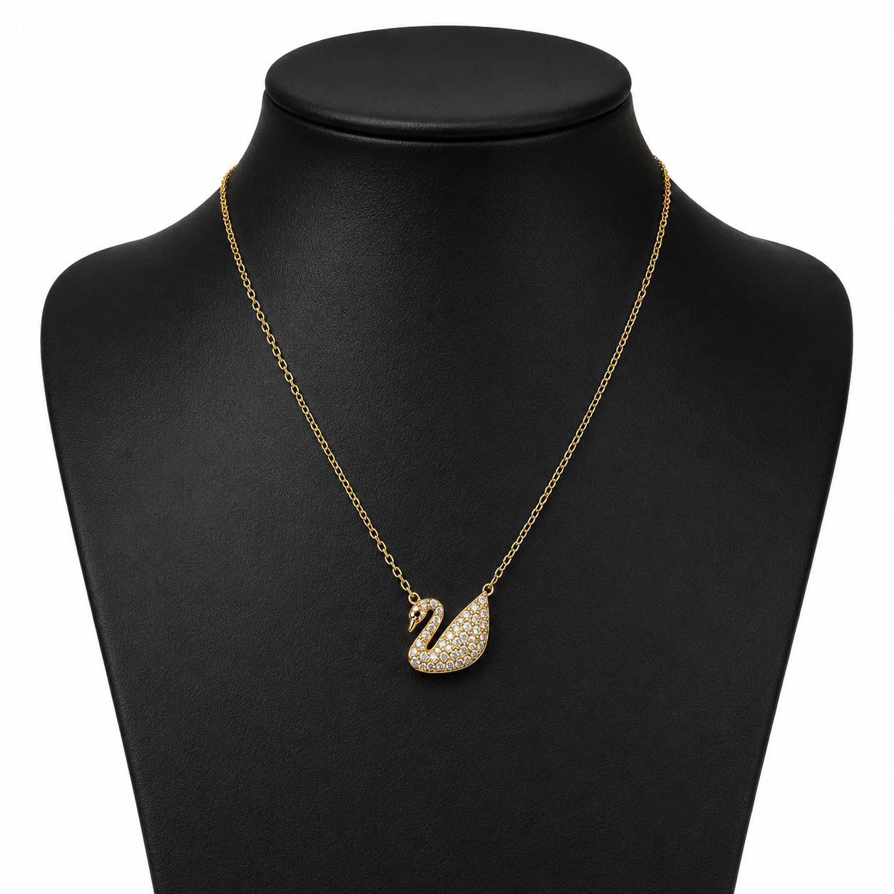Swan Pendant Necklace