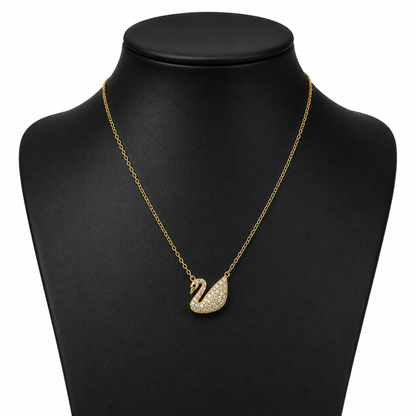 Swan Pendant Necklace