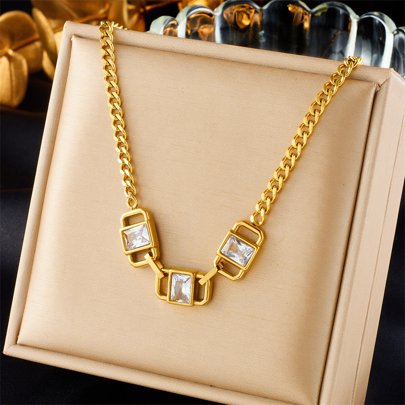 Crystal Buckle Bracelet