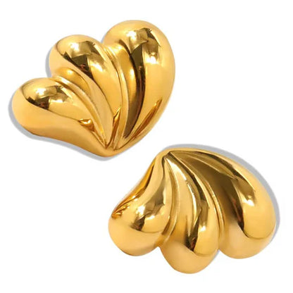 Floral Shell Ear Studs