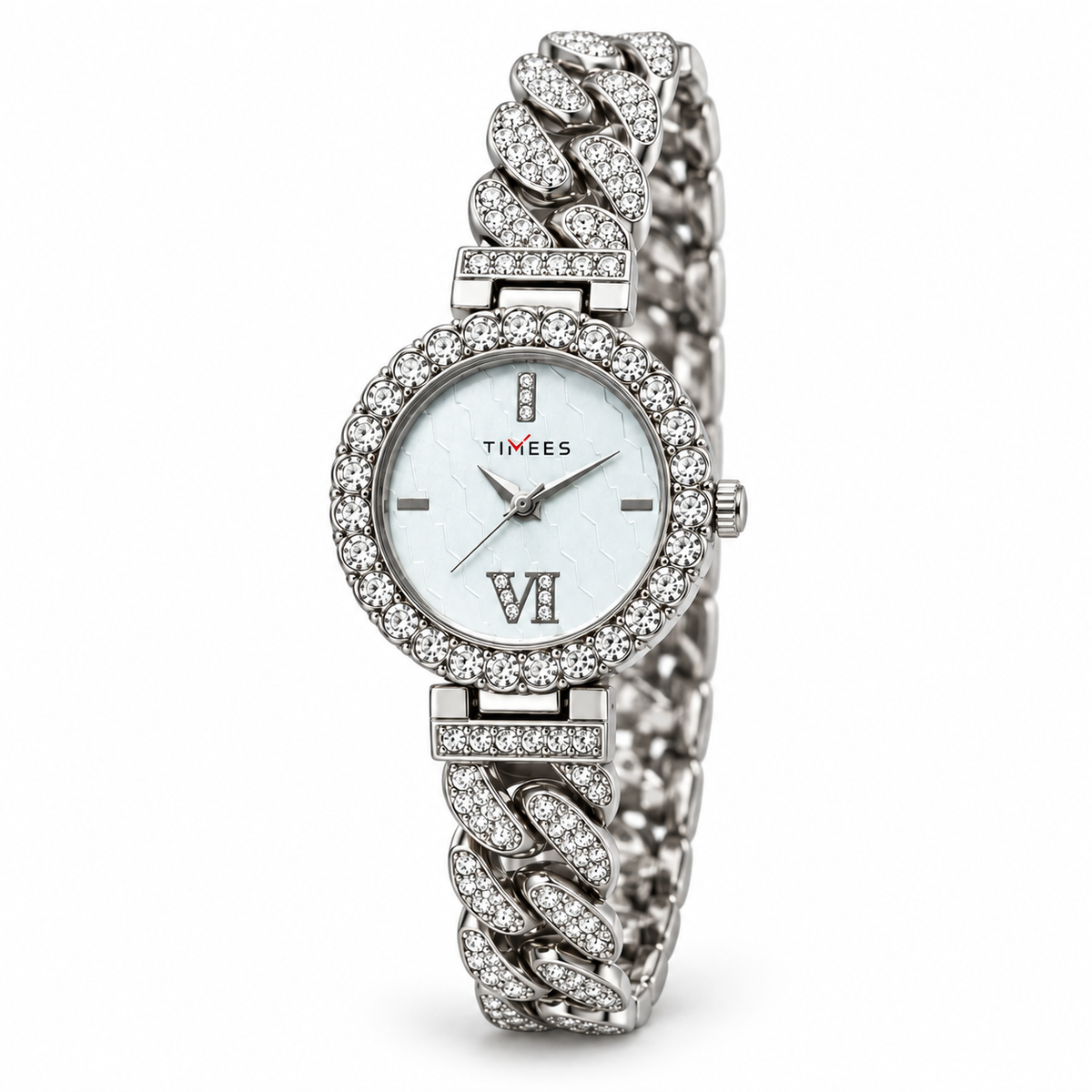 TIMEES Sparkling Jewelry-Style Watch