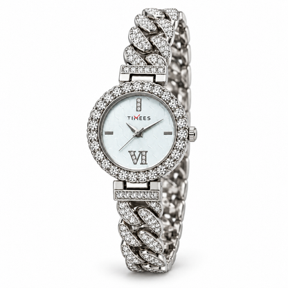 TIMEES Sparkling Jewelry-Style Watch