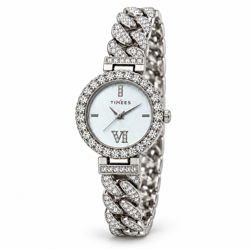 TIMEES Sparkling Jewelry-Style Watch