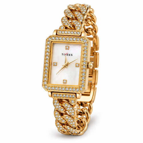 Crystal Chain Elegance Watch