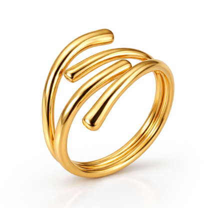 Double Layer Resizable Ring