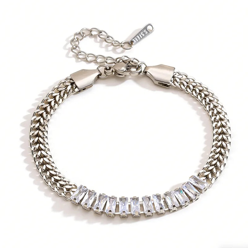Golden Crystal Bracelet