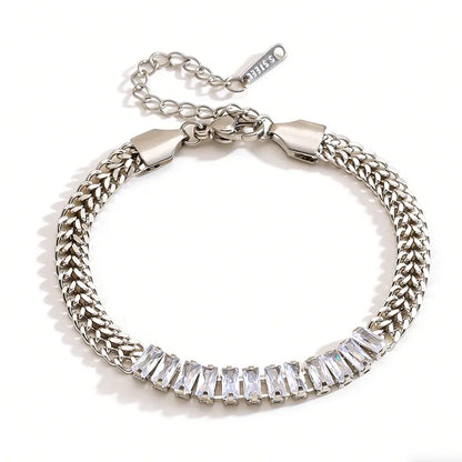 Golden Crystal Bracelet
