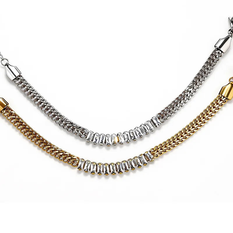 Golden Crystal Bracelet