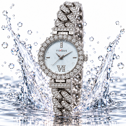 TIMEES Sparkling Jewelry-Style Watch