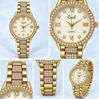 Roman Crystal Elegance Watch