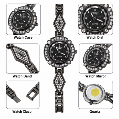 Royal Noir Timepiece Watch