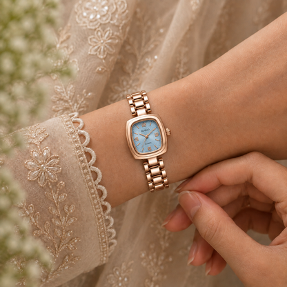 Rose Gold Quartz Watch