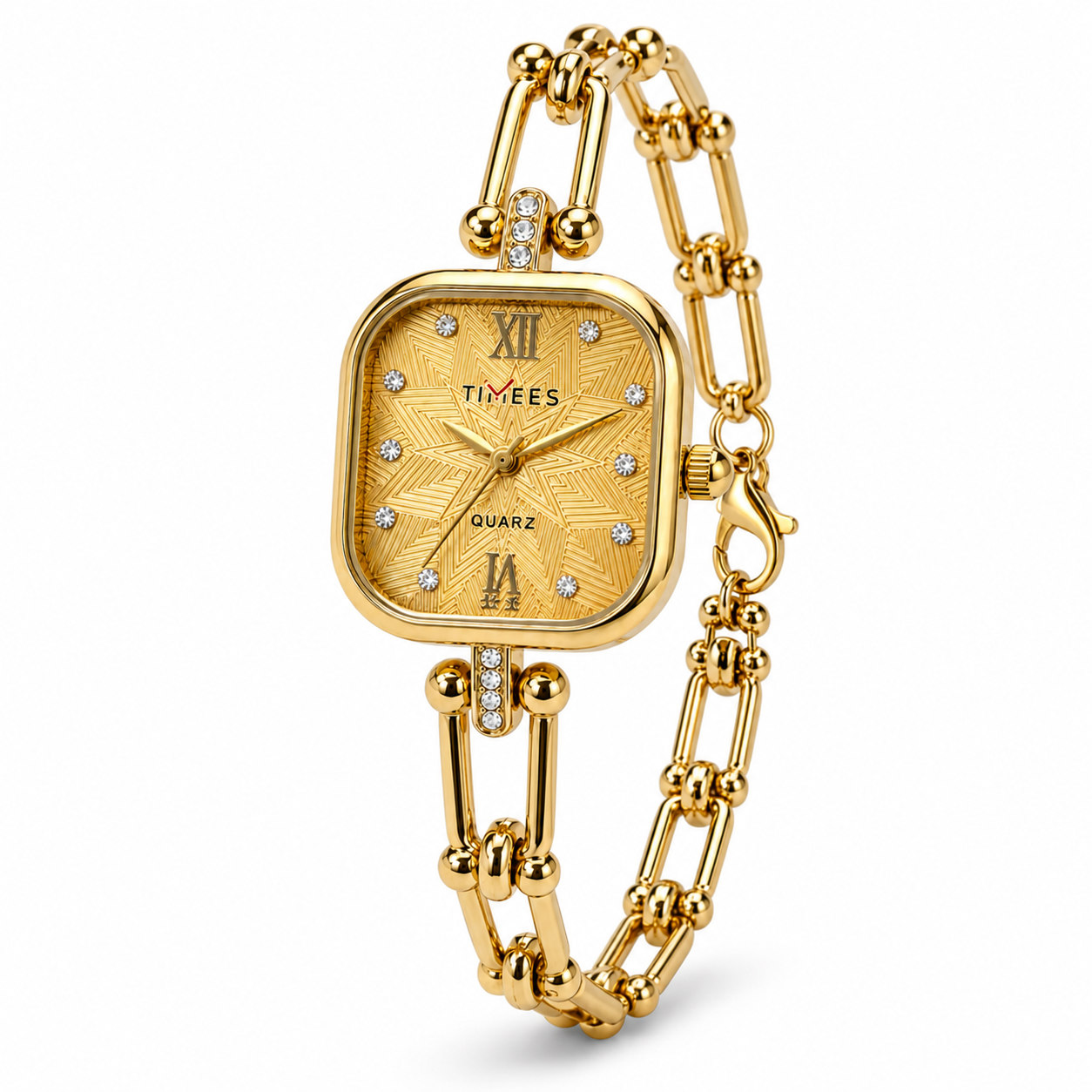 Crystal Link Luxe Watch