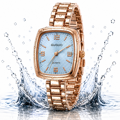 Rose Gold Quartz Watch