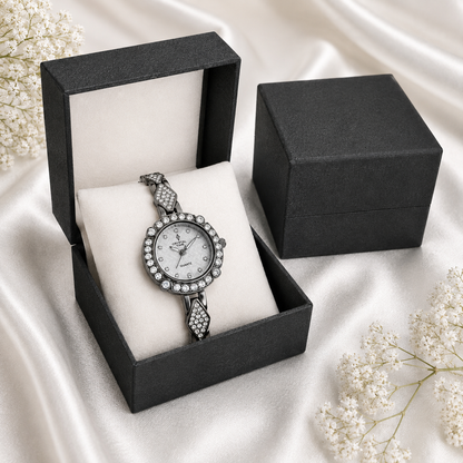 Royal Noir Timepiece Watch