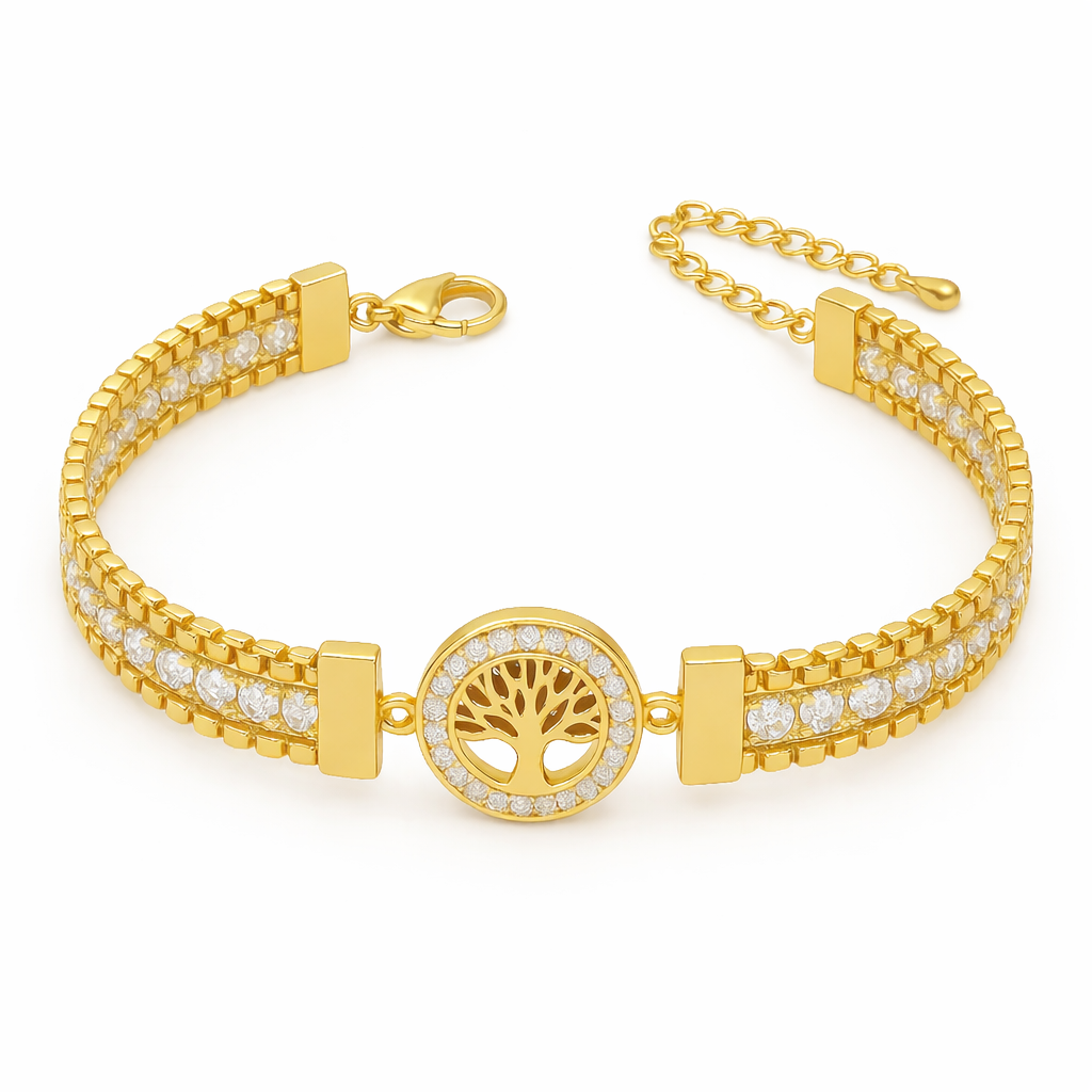 Crystal Tree Bracelet